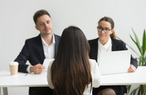 miniatura entrevista de trabajo