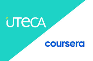 logos UTECA y Coursera nueva alianza
