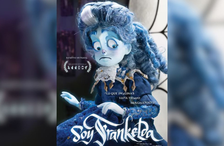 poster soy frankelda, pelicula mexicana de animacion