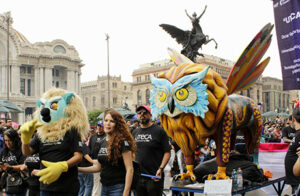 Miniatura desfile alebrije